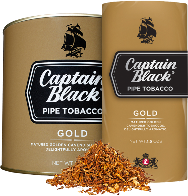 توتون پیپ کاپیتان بلک Captain Black گلد Gold اصل